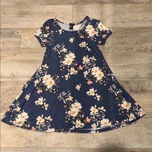 Blue Floral Rue 21 Dress
